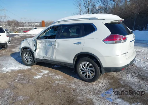 2014 Nissan Rogue Sl from USA, damaged, VIN 5N1AT2MV7EC782666